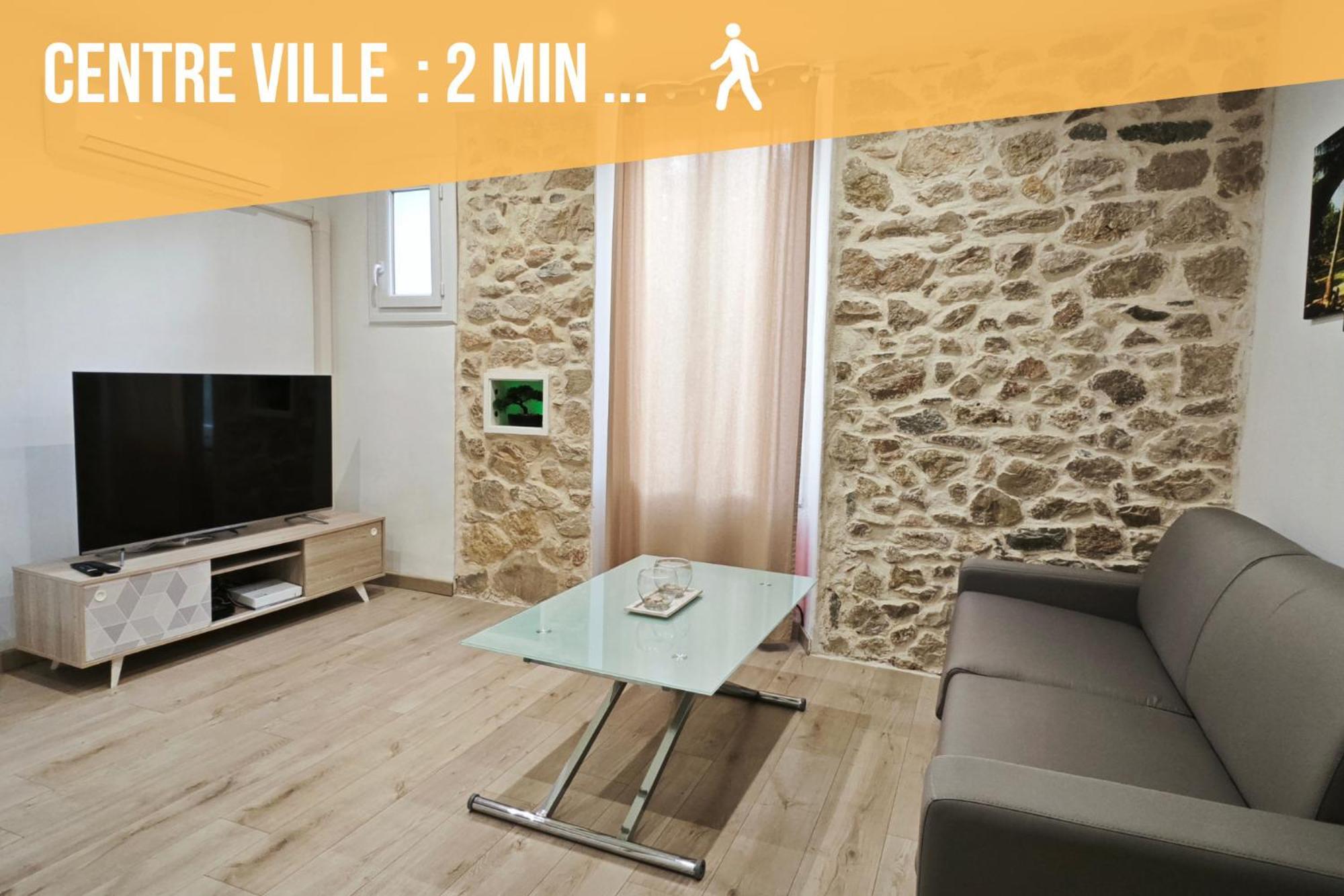 Appartement Tout Confort A 2 Pas Du Centre Ville Обан Екстериор снимка