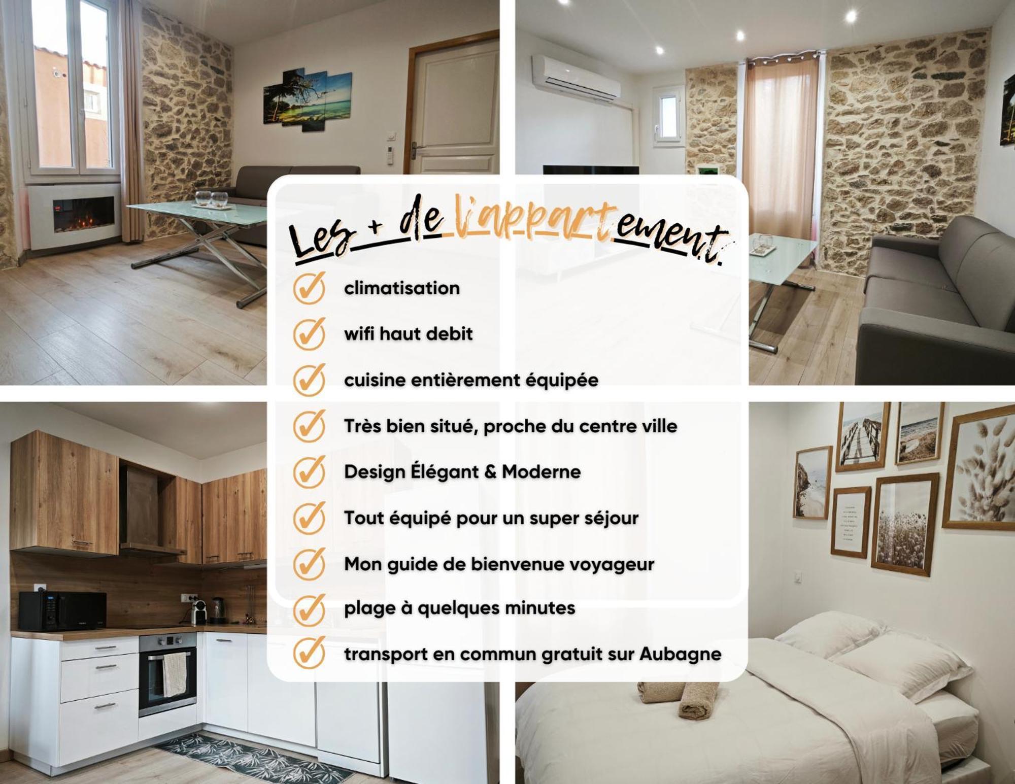 Appartement Tout Confort A 2 Pas Du Centre Ville Обан Екстериор снимка